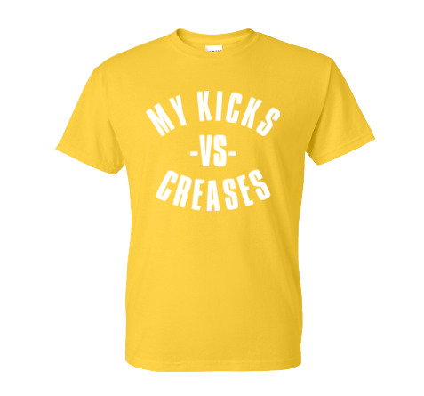 MY KICKS VS CREASES - YELLOW