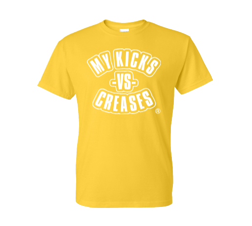 MY KICKS VS CREASES - YELLOW OFFSET